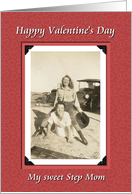 Valentine for Step Mother card