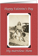Valentine for Mom Mother card