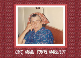 Mom Mother Marriage wedding Congratulations - FUNNY
