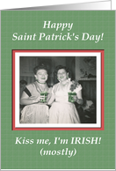 Saint Patrick's Day...