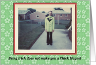 Saint Patrick’s Chick Magnet - FUNNY card