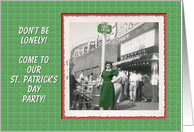 St. Patrick’s Day Party Invitation - FUNNY card