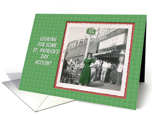 ADULT St. Patrick's Day - FUNNY card (569952)
