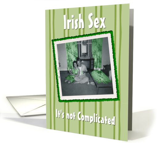 St. Patrick's Day Love Romance - FUNNY card (570725)
