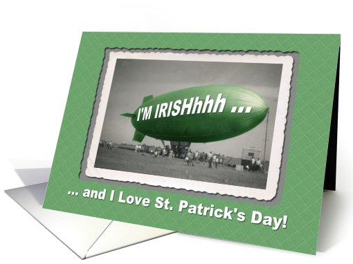 St. Patrick's Day FUNNY card (570791)