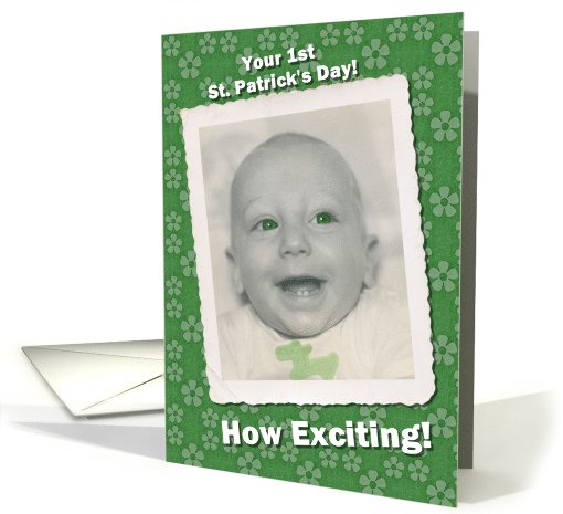 1ST St. Patrick's Day - FUNNY card (570800)