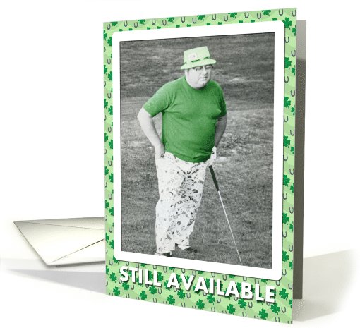 STUD MUFFIN St. Patrick's  - FUNNY
 card (570820)