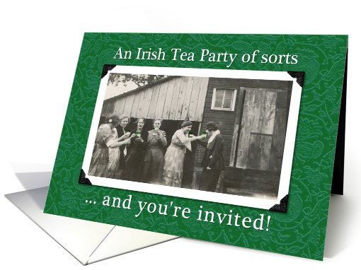 St. Patrick's Party Invitation card (571078)