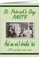 St. Patrick's Party...
