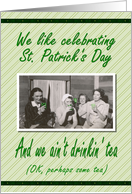 St. Patrick's Day...