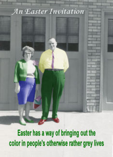 Easter Dinner Invitation - FUNNY