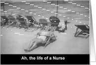 Thank You nurse - FUNNY card