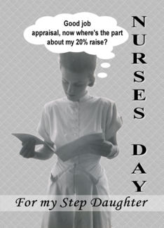 Step Daughter Nurses Day - FUNNY
