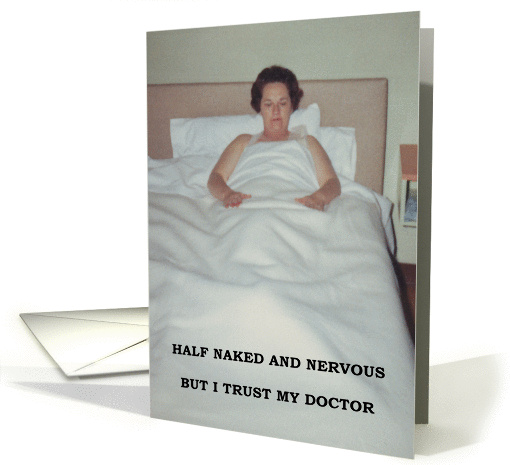 Male Doctor Thank You - FUNNY card (576398)