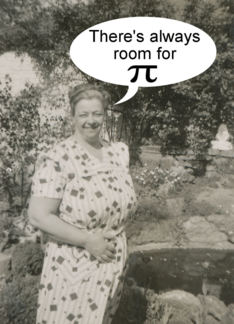 Pi Day room for Pie ...
