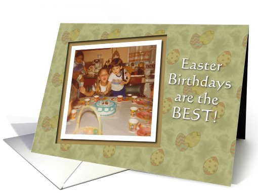 Easter Birthday - Retro card (580628)