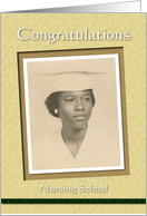 Graduation Congratulations Nursing School card