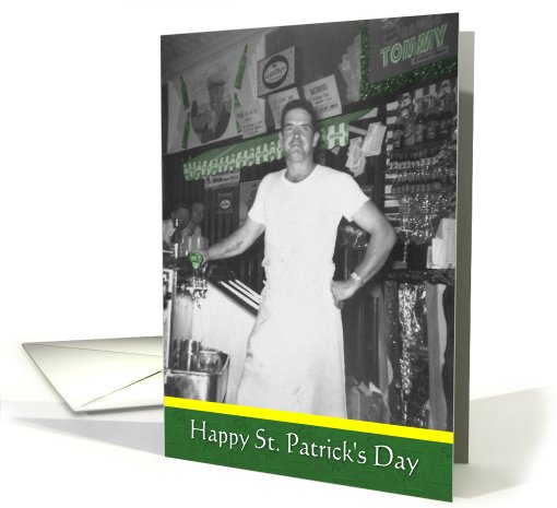 St. Patrick's Day Beer - RETRO card (580743)