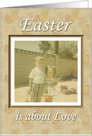 Easter Love for Kids- RETRO card