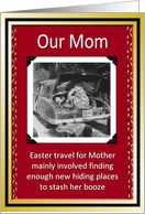 Easter Across the miles - Funny card