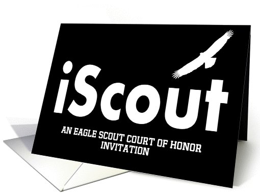 Eagle Scout Court of Honor invitation card (584883)