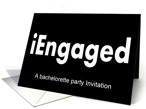 Bachelorette Party invitation card (584896)