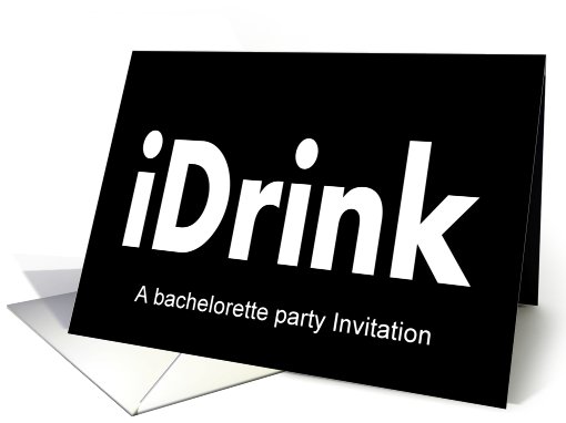 Bachelorette Party invitation card (584897)