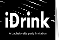 Bachelorette Party invitation card