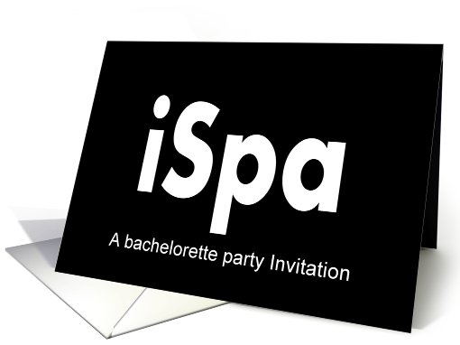 Bachelorette Party invitation card (584899)