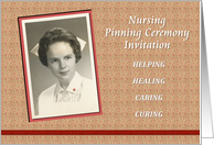 Nursing Pinning Ceremony Invitation card