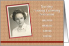 Nursing Pinning Ceremony Invitation card