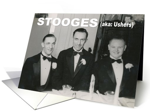 Usher STOOGES card (747899)