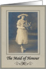 Maid of Honour - Sister - Nostalgic card