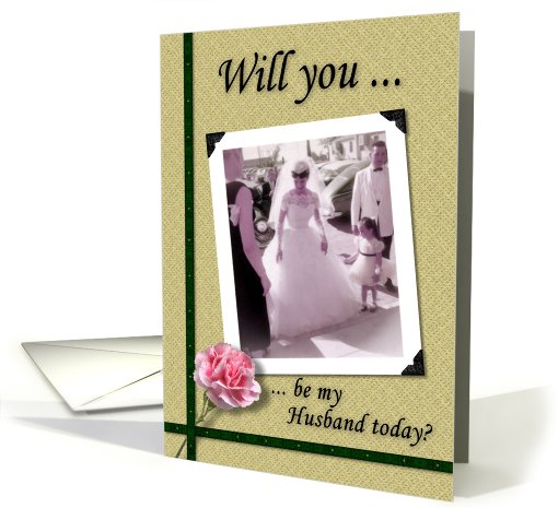 Husband Today - Nostalgic card (753769)