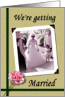 Wedding Invitation - Retro card