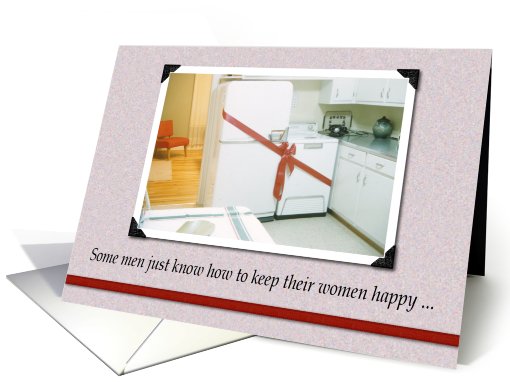 Birthday- Refrigerator - Retro - funny card (767922)