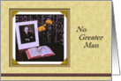 Husband Sympathy photo card