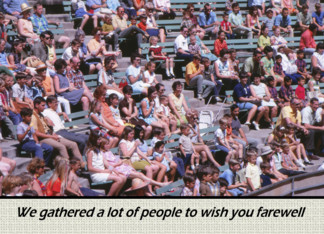 Farewell Funny - Crowd retro