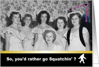 FUNNY Maid of Honor Friend - Retro card