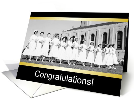 Beating Cancer Congratulations - Vintage card (816176)