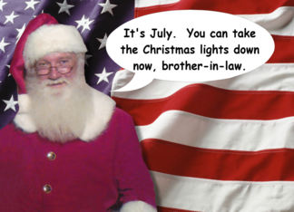 July 4th Brother in Law - Santa - FUNNY