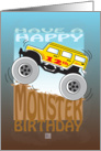 Happy 12th Birthday, Monster Truck card