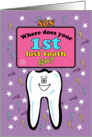 Occassions, First/ 1st Lost Tooth ?, for Son card