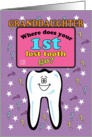 Occassions, First/ 1st Lost Tooth ?, for Granddaughter card