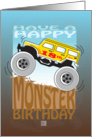 Happy 18th Birthday, Monster Truck card