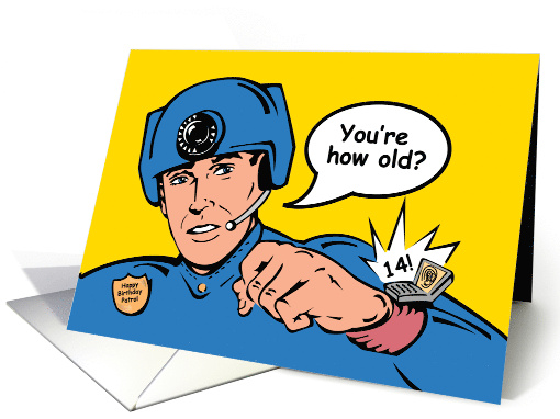 14th Birthday Found by Happy Birthday Patrol Officer and... (1644364)