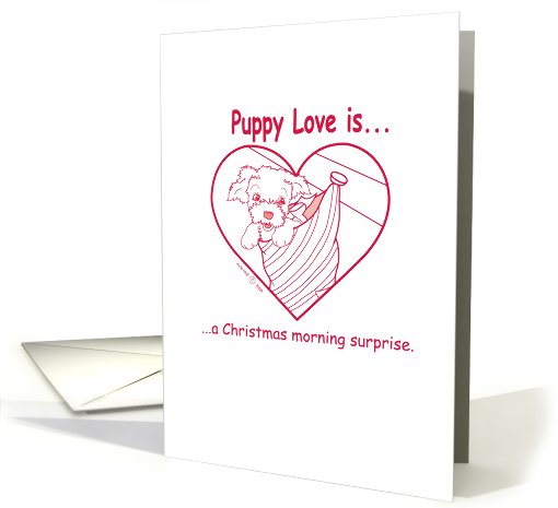PLi A Christmas morning Surprise card (491544)