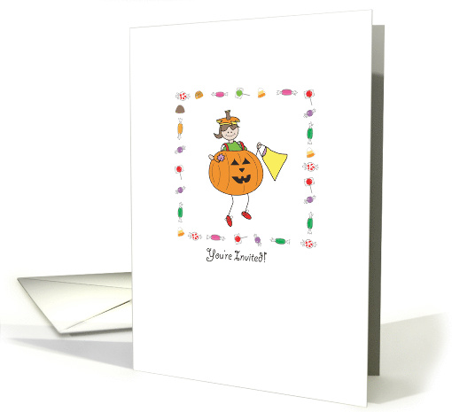 JHCC KIDZ Halloween Pumpkin card (512973)