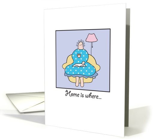New Home is where the cookie is. card (778654)