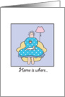 New Home is where the cookie is. card